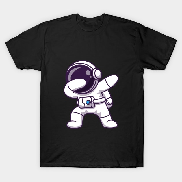 Astronaut emoticon T-Shirt by Ochax store